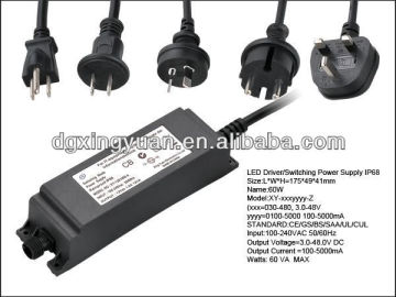 Waterproof electronic led driver for outdoor lighting