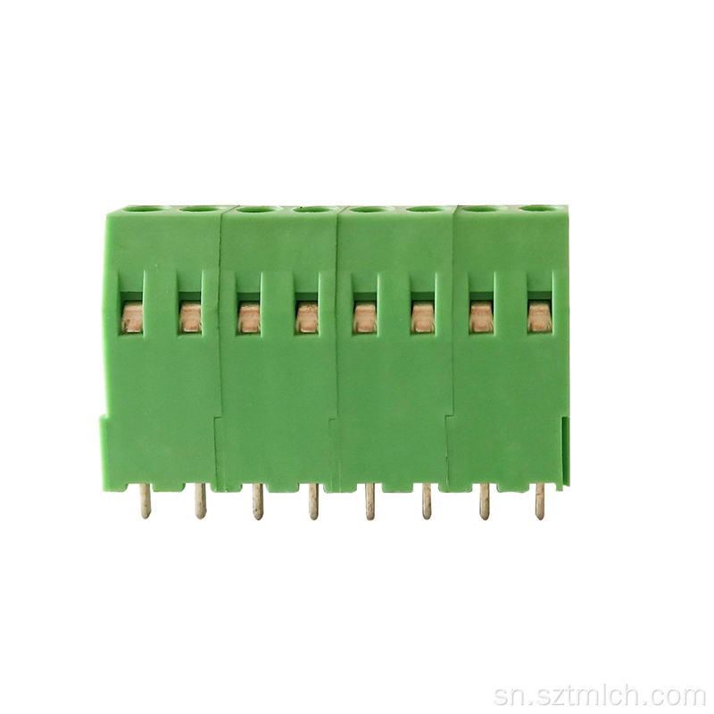 European terminal block high quality green terminal