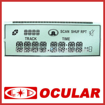 TN Transparent LCD Panel for Car Audio