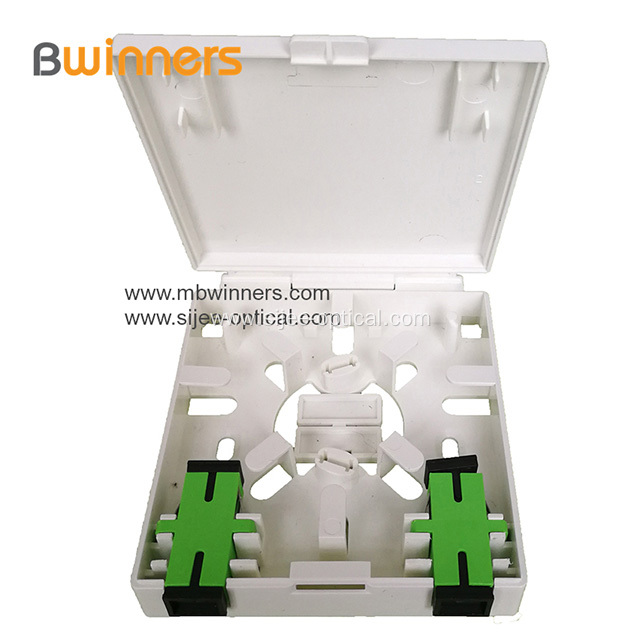 FTTH Box SC/LC Mini Fiber Optic Socket Panel Face-plate