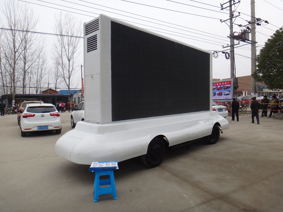 Mobile LED Advertising Trailer 1