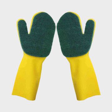 unlined cleaning natural latex /rubber gloves