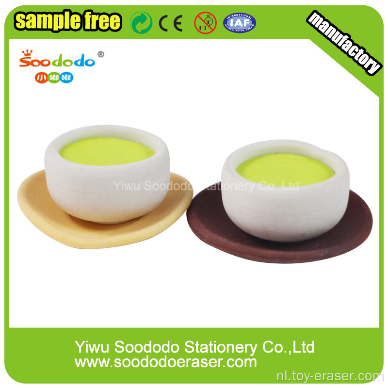 Cute Food scholen gum .rubber Japanse gum