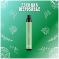 ESCO BARRAS 2500 Puffs Vape Descartável Atacado