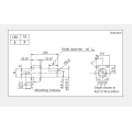 Drehpotentiometer der Serie RK09K