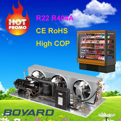 r22 r404a cooling compressor condenser unit for true commercial refrigerators used refrigeration units for trucks