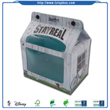 Fun retro mansion shape toy box