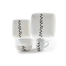 Dinnerware Set of Dinner plates, Soup Plates, Dessert Plates Earthenware mug