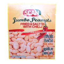 Fried peanuts bag with tear notch