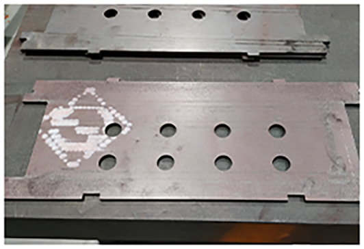 máquina de nivelar de placa plate leveling machine