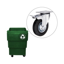 WBD Wholesale Heavy Duty Rubber Roller Wheels for Trashcan with Casters