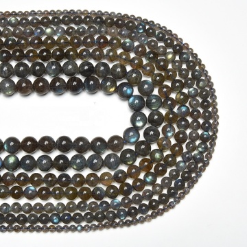 Natural Stone AAA Labradorite Amazonite Beads Gemstone Round Loose Stone Rainbow Moonstone Beads