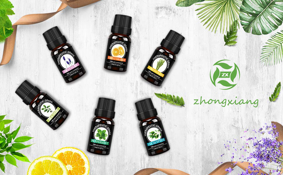 Aromatherapy Diffusor ätherisches Öl 6 * 10ml Set