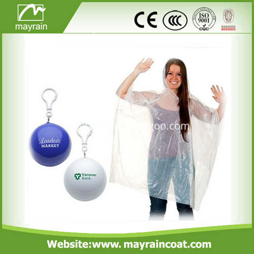 Poncho in Ball for Gifts