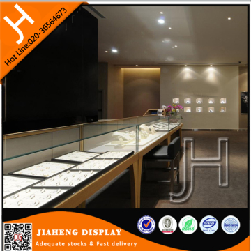Manufacture of showcase for jewelry shop with showcase jewelry