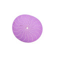 Discos de papel de arena de aspiradora de aire múltiple púrpura