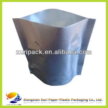 Silver plastic Aluminium foil bag