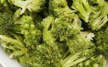 Natural Green Freeze Dried Vegetables Bulk Broccoli Florets