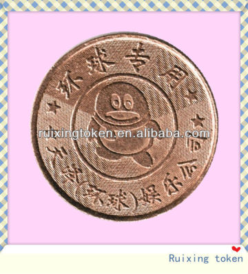 Purple Zinc alloy coin