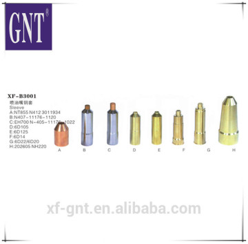 excavator grease valve nozzle sleeve series