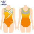 Girls competitive sleeveless leotards