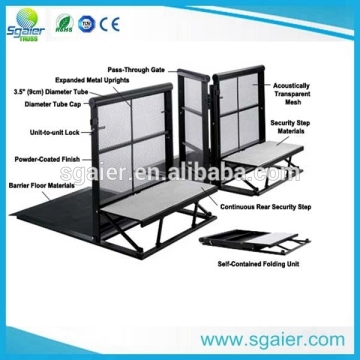 pedestrian crowd control barriers, stage crowd barriers,stage and crowd barriers