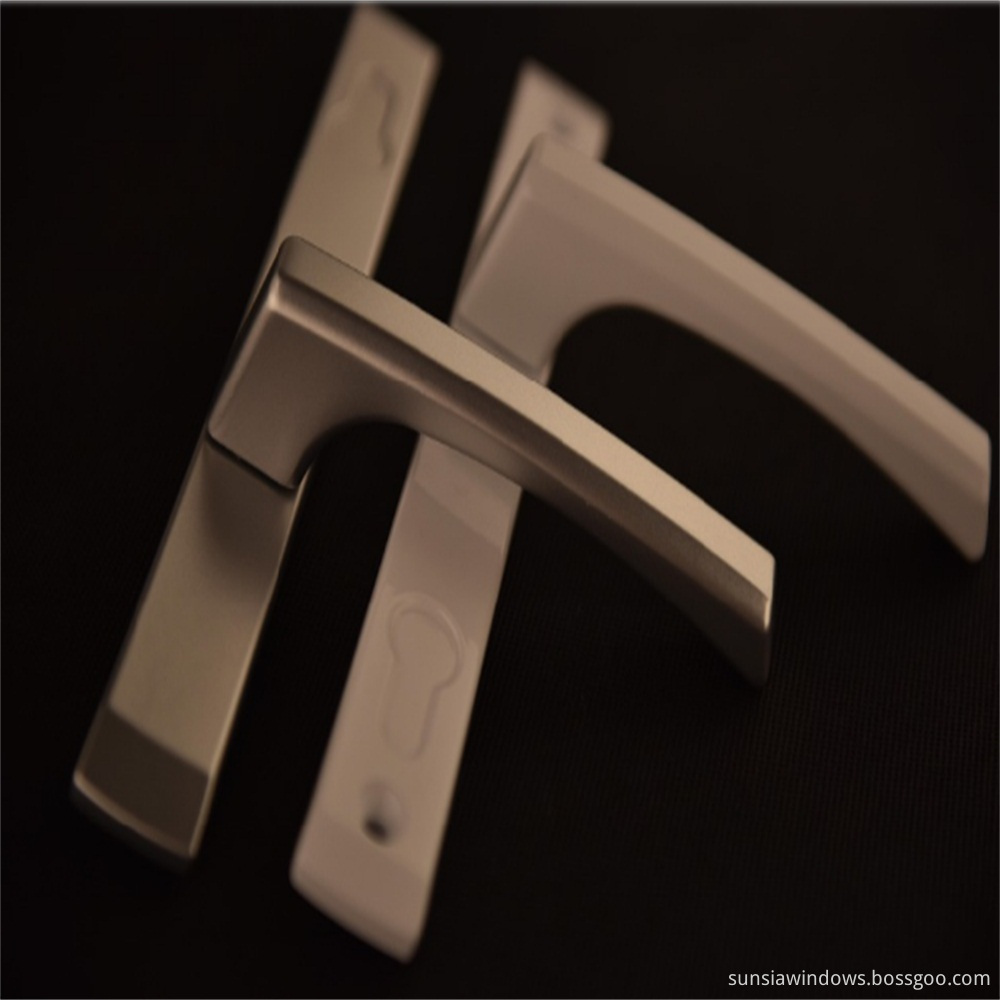 Double Sided Door Pull Handle without Key Hole