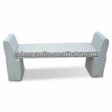 handcraft straight stone bench on sale