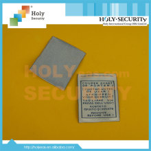 Custom logo Eas Soft Label/ Eas Sticker label / Tag sew in security labels