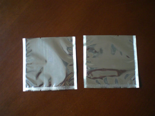 Heat Sealed 3 Side Seal Bag Aluminum Foil Laminated  For Pharmaceutical