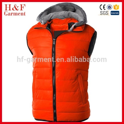 100% polyester gilet custom vest and waistcoat winter warm vest