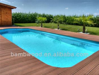 WPC pool decking/ composite decking/ cheap composite decking