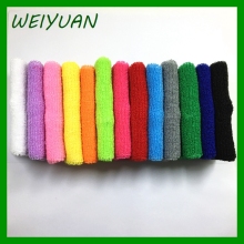 Wholesale custom embroidered cotton sweat wristband