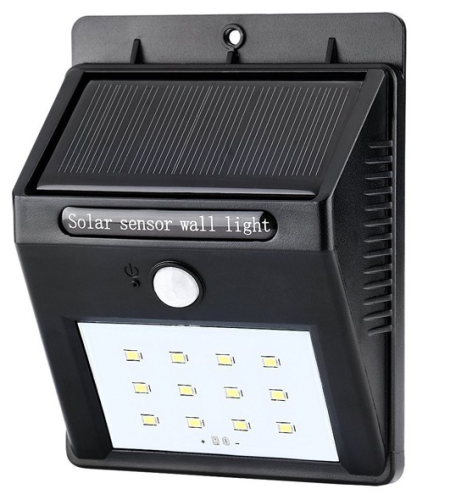 12LED Outdoor Wireless Solar Energy Powered Motion Sensor home solar light for Patio,yard,