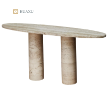 Huaxu Classic Design Italian Travertine Console Table