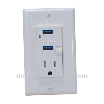 outlet power strip with USB ports