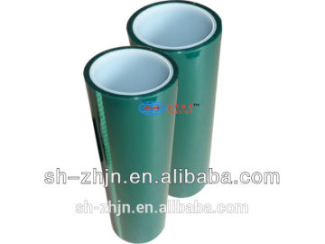 Green High Tempperature Cohesive Single Sided Green PET Tape /Green PET Tape