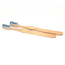 Bent Handle Bamboo Toothbrush Comfortable Bamboo Toothbrush