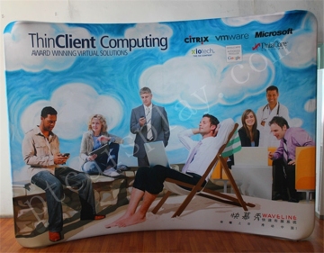 retractable scroll banner sports scrolling banner