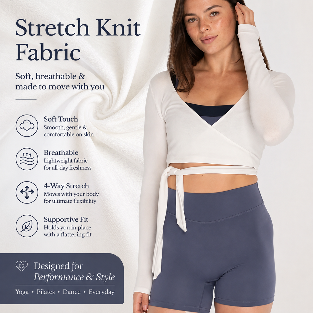 Женский длинный комплект для йоги из 2 предметов 2 Piece Women Wrap Long Yoga Set