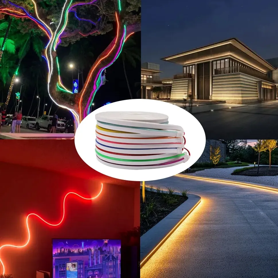 Waterproof Flexible Neon Light Strip 5m SMD 2835 Outdoor Signs