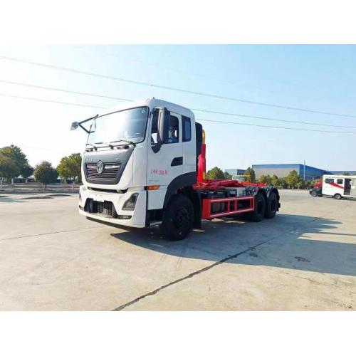 Dongfeng hook lift arm refuse collection truck