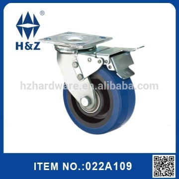 Industrial rubber heavy duty castors and wheels