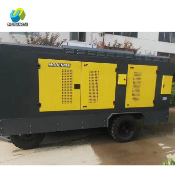 diesel mining used screw air compressor