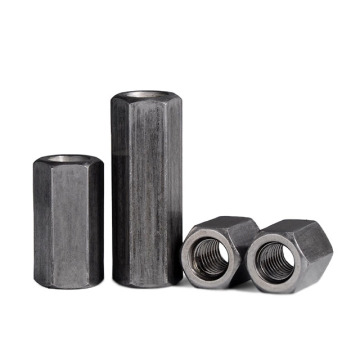 Galvanized Hex Nuts for M12 and M14 Fastening Elements