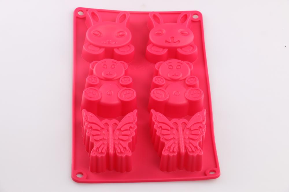 Rabbit Bear  Butterfly shape baking mold