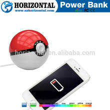 New case pokeball power bank, special for pokemon go game ,pokemon go power bank toys pokemon combination