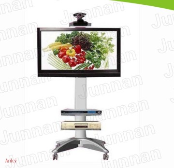 rattan tv stand for runing cable