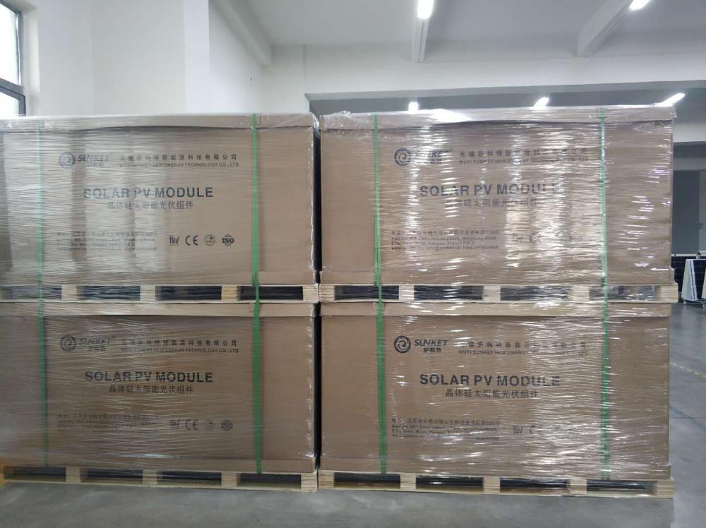 Painel solar mono 440w de alta eficiência de corte médio