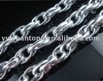 silver color garment decoration chain